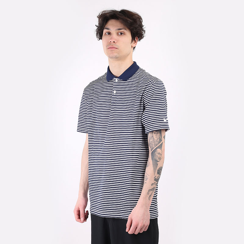 Поло Nike Dri-FIT Victory Striped Golf Polo (BV0367-419)  - цена, описание, фото 1